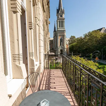 Bakats Ter With Balcony Overlooking Church Square