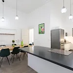 Bakats Ter With Balcony Overlooking Church Square Apartment Budapest